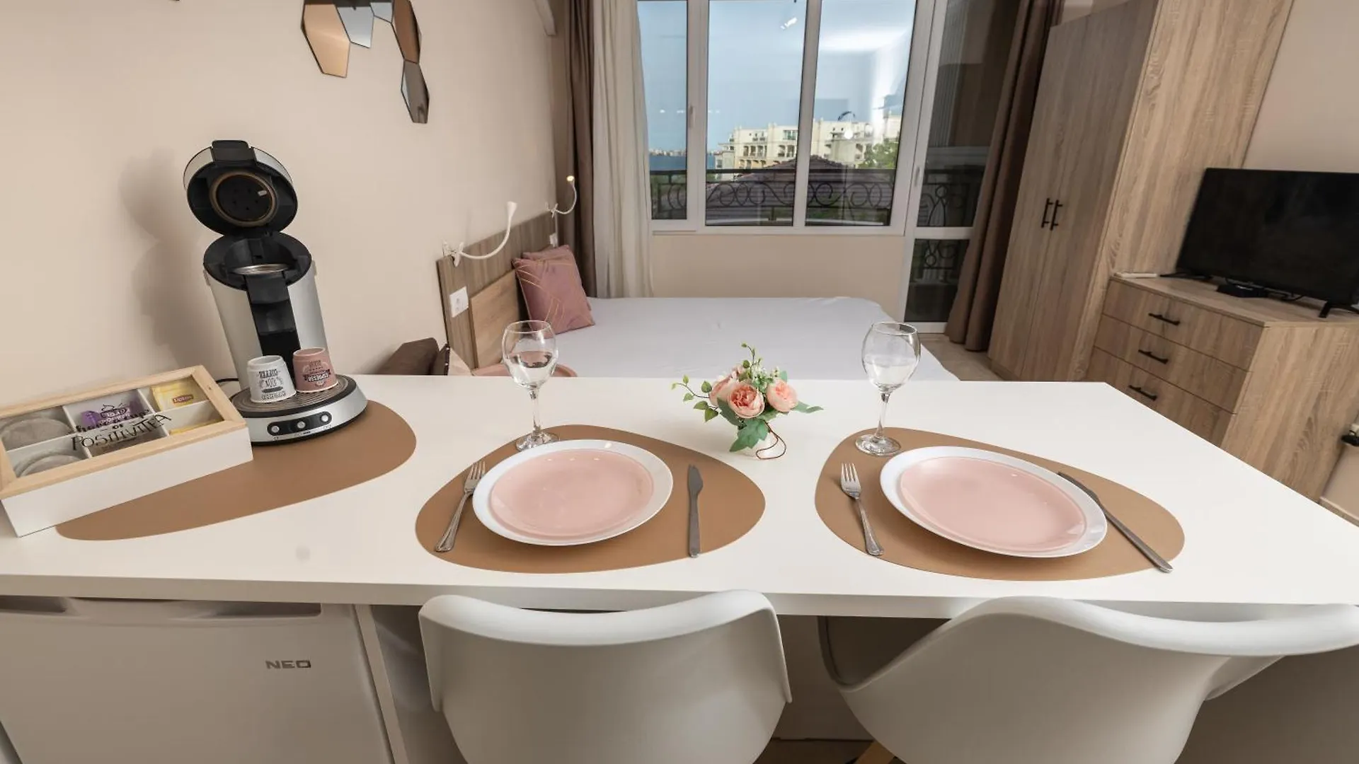 Apartment Flora Beach Resort Studio Pomorie